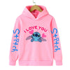 Fashion New Stitch Hoodie for Children – Cartoon Sweatshirt Collection