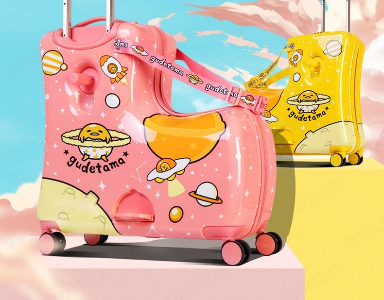 KidVenture Rolling Suitcase - Premium Travel Companion for Happy Explorers