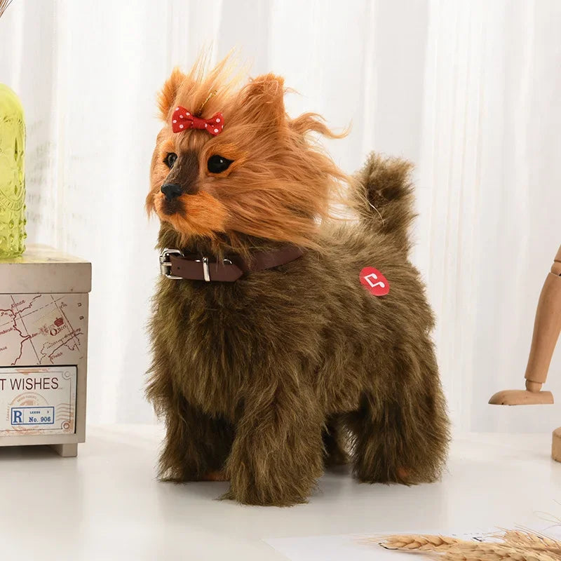 Electric Pet Dog – Voice Control & Touch-Activated Realistic Robot Plush Dog Toy