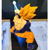 Son Goku & Vegeta Kamehameha Lamp Figure: Dragon Ball Magnetic Levitation Night Light