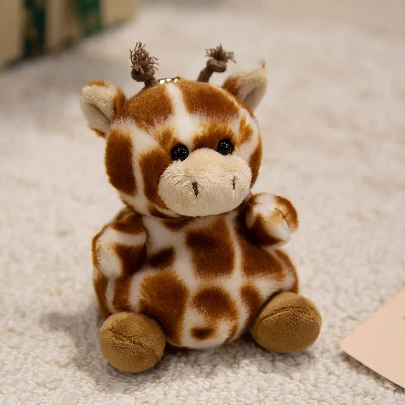 Kawaii Little Animal Plush Cute Cuddly Keychain Pendants