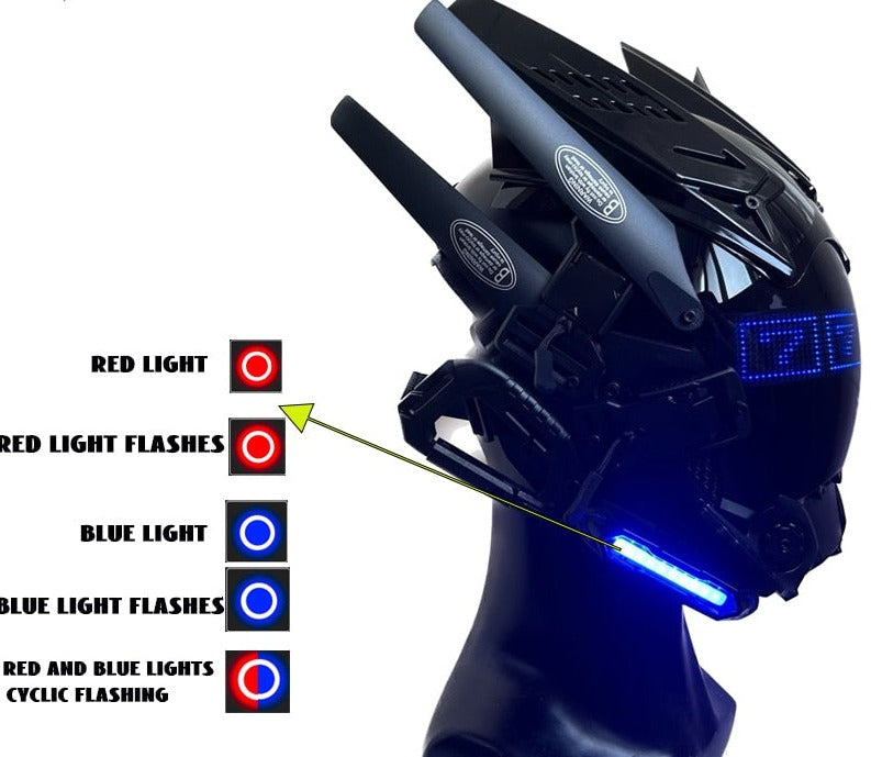 Limited Edition CyberLuxe LED Symphony Mask