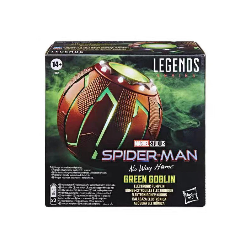 Marvel Legends Series Green Goblin Electronic Pumpkin: Spider-Man: No Way Home Roleplay Gear