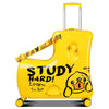Cute Pony Cartoon Suitcase for Children: Ride-On Carry-On Kids Luggage