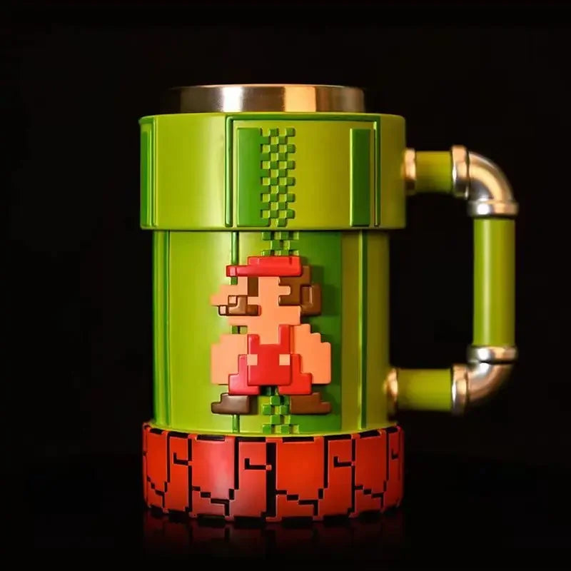 Anime Super Mario Figure: Super Mario Cup Series 8th Figurine Model Statue Cup