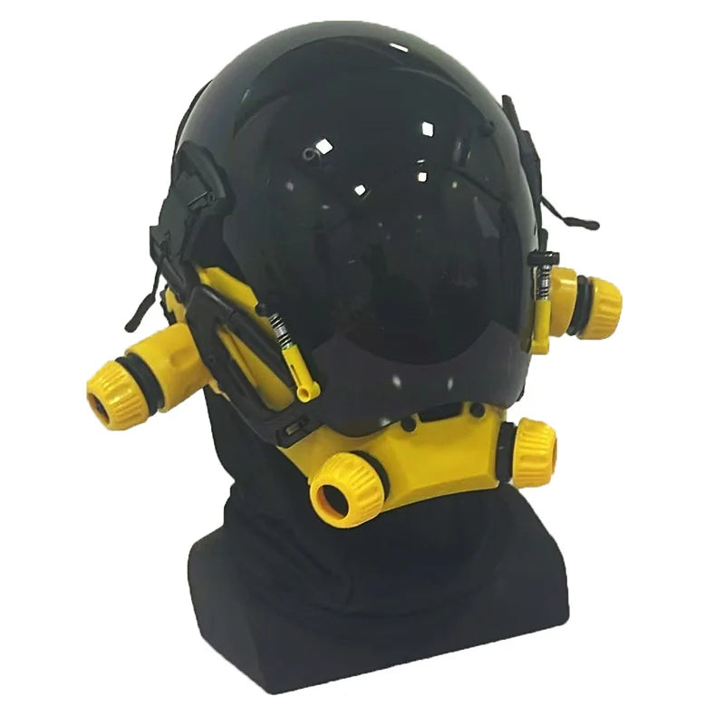 Cyberpunk Mask: Robocop-Style Futuristic Standard Model for Cosplay & Parties