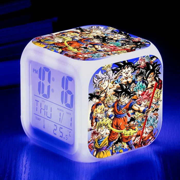 Dragon Ball Z Super Saiyan Alarm Clock Figures