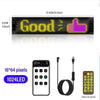 Rayhome Devil Eyes LED Display: Programmable Scrolling Sign for Vehicles