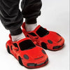 BMW Porsche Racing Plush Slippers: Warm & Fun Car Slippers
