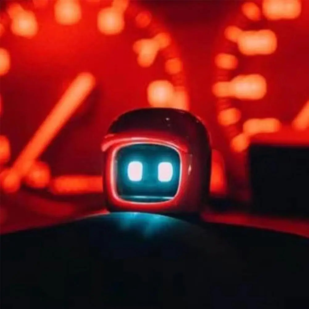 HelmoBot Car Partner: Car Partner Cute Helmet Robot