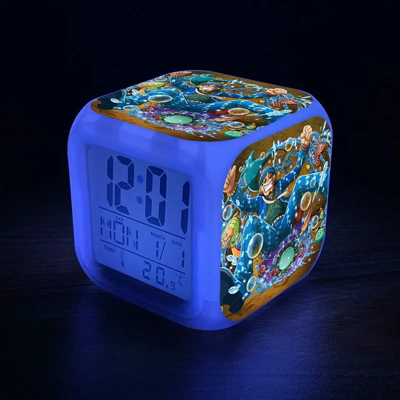 One Piece Animation Figure Alarm Clock