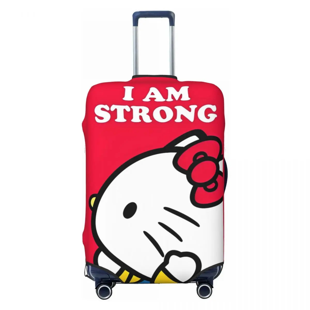 Hello Kitty Eat Hamburger Suitcase Cover: Practical Travel Protection