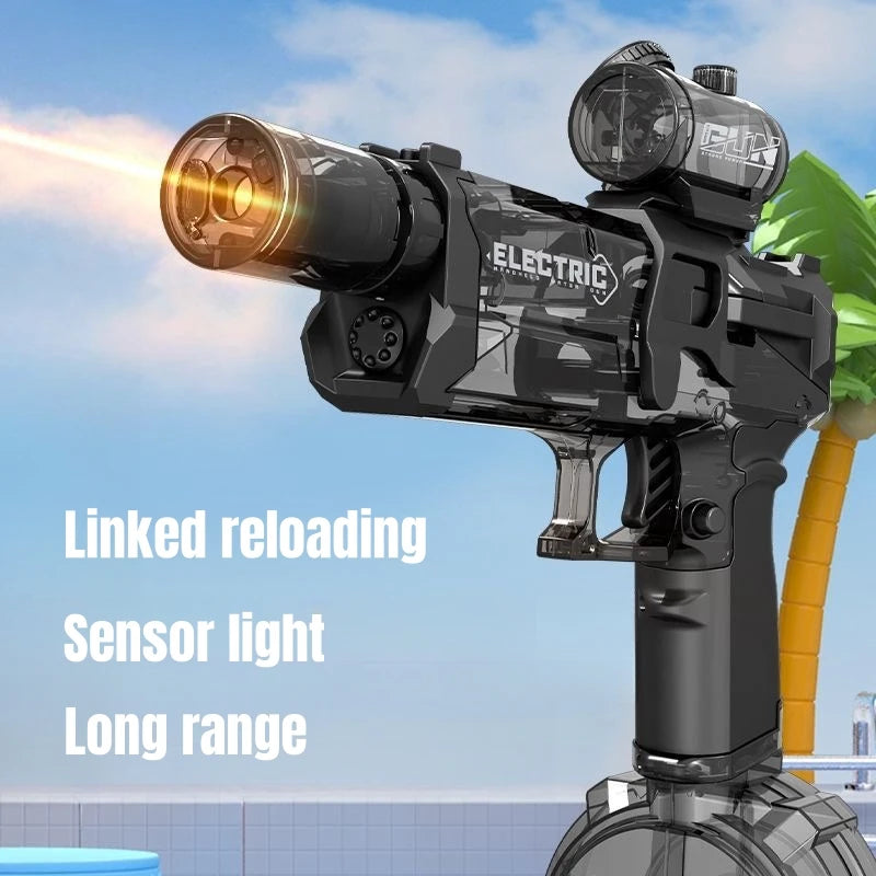 High-Pressure Electric Water Gun: Automatic Summer Fun Toy