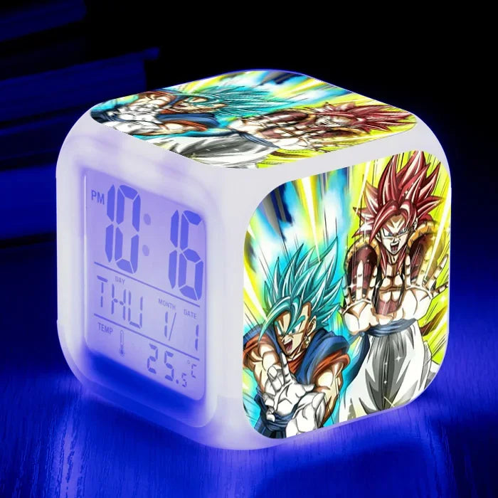 Dragon Ball Z Super Saiyan Alarm Clock Figures