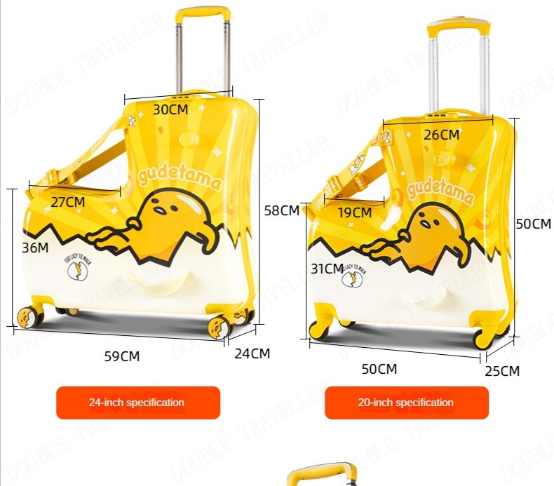 KidVenture Rolling Suitcase - Premium Travel Companion for Happy Explorers