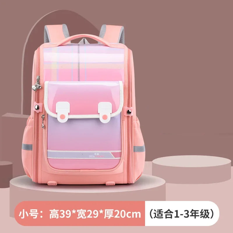 Kids Orthopedic School Backpack: Waterproof Primary Schoolbag