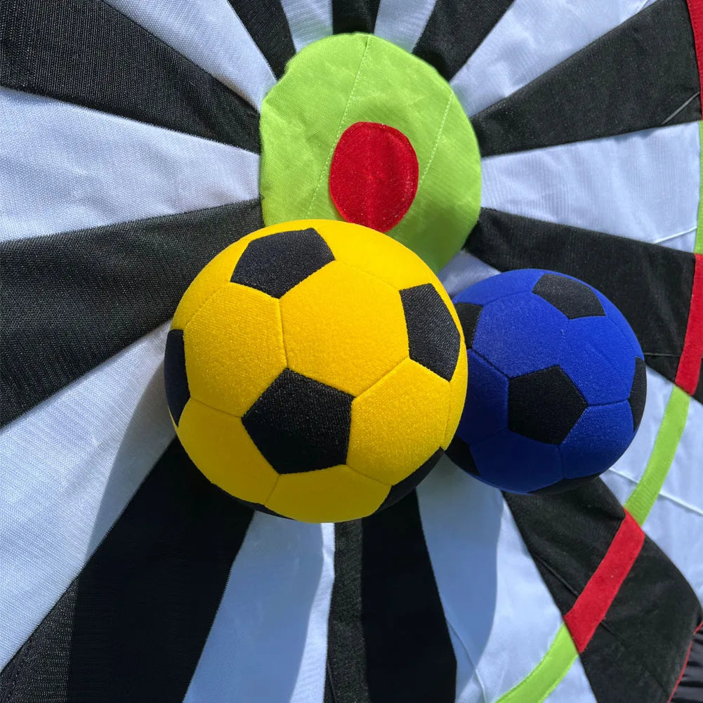 Giant Inflatable Soccer Darts Board Set - Up to 16.5ft High!