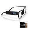 Mini FPV Eyeglasses with 2.7K HD Video Camera