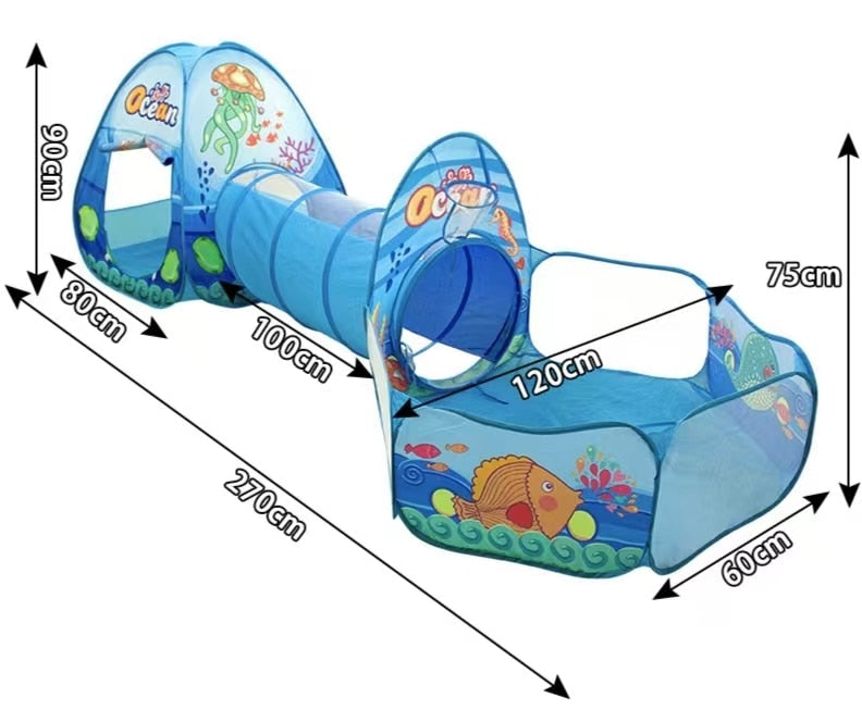 WonderCrawl Adventure Zone - Ultimate Developmental Haven for Babies | Stimulating Play Area