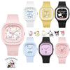 Kawaii Kuromi Cinnamoroll Hello Kitty Kids Watch – Adorable Anime-Inspired Wristwatch