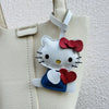 Handmade Leather Hello Kitty Sheep Pendant