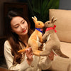 Cute Mother & Child Kangaroo Plush Toys: Kawaii Big Size Kangaroo Plushie