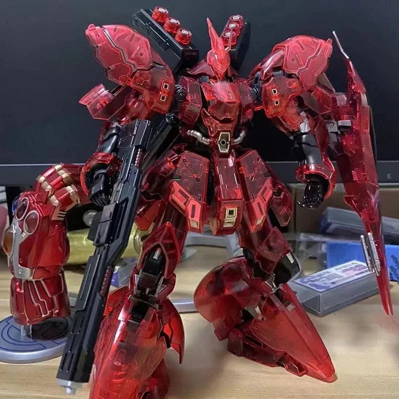 Black Gold SAZABI MG 1/100 Action Figure: Limited Edition Anime Model Action Figure