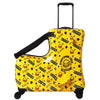 Cute Pony Cartoon Suitcase for Children: Ride-On Carry-On Kids Luggage