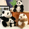 Cute Zoo Panda Plush Toy: 35cm Kawaii Stuffed Animal