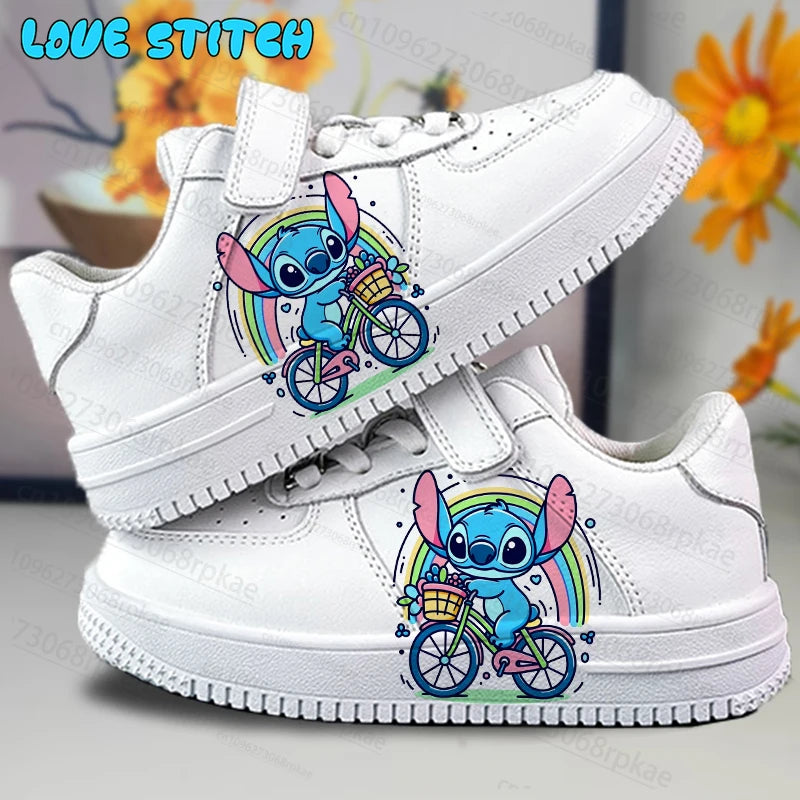 Anime Figure Stitch Non-slip Wear Resistant Sports Shoes For Kids