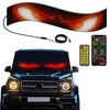 Rayhome Devil Eyes LED Display: Programmable Scrolling Sign for Vehicles