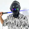 Full-Face Mask Costume Accessory - Punk Helmet Mask Cosplay Bluetooth App for Kids