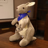 Cute Mother & Child Kangaroo Plush Toys: Kawaii Big Size Kangaroo Plushie