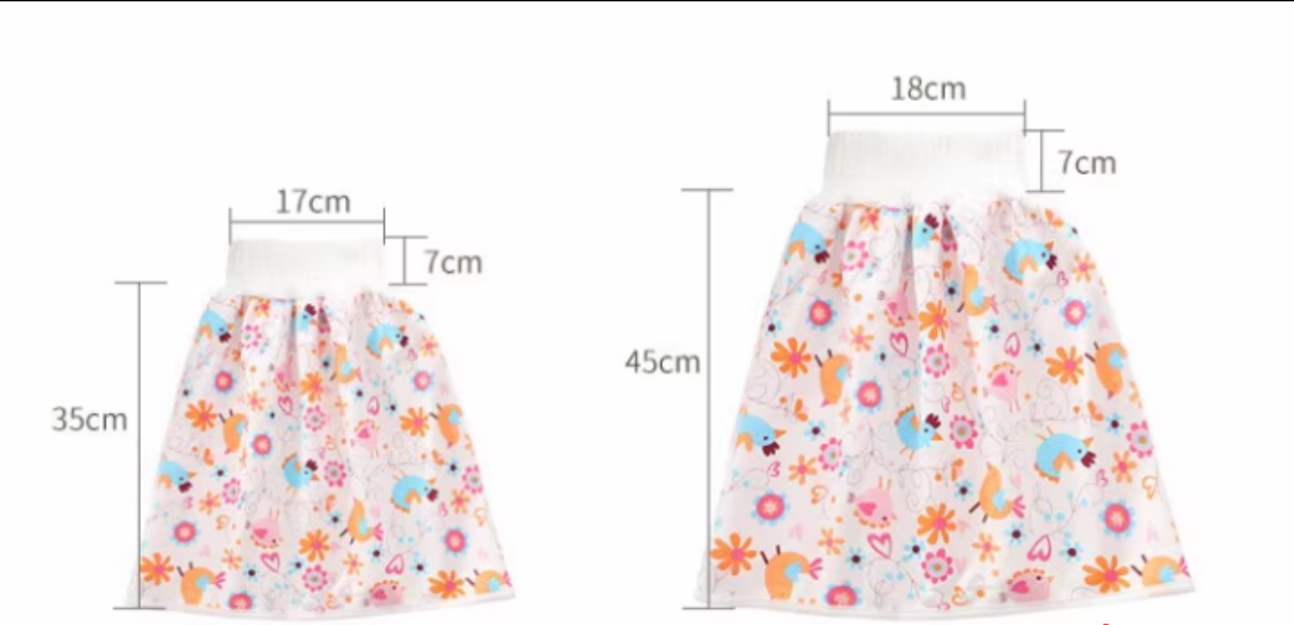 NoLeaky - Soft Children's Recyclable Diaper 2 in 1 Anti Bed-wetting Training Skirt Shorts