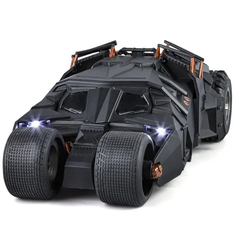 Detailed 1:18 Batmobile Model: The Dark Knight Trilogy