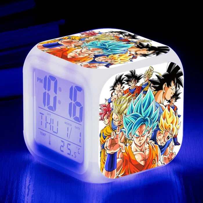 Dragon Ball Z Super Saiyan Alarm Clock Figures