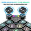 9-Pad Portable Electronic Drum Kit