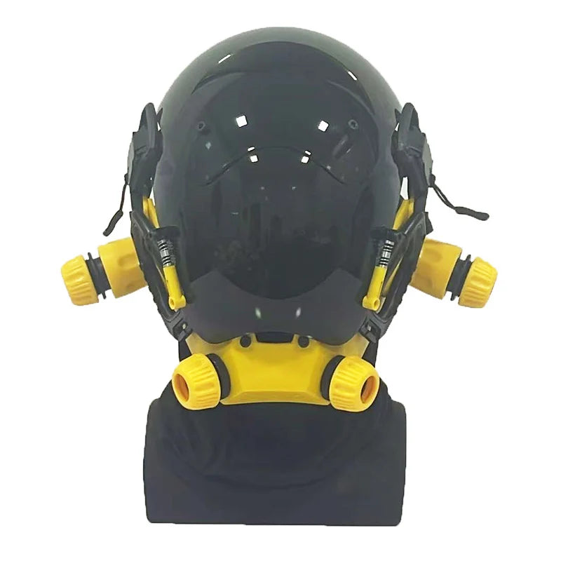 Cyberpunk Mask: Robocop-Style Futuristic Standard Model for Cosplay & Parties