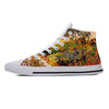 Van Gogh Starry Night Oil Painting High-Top Comfortable Sneakers
