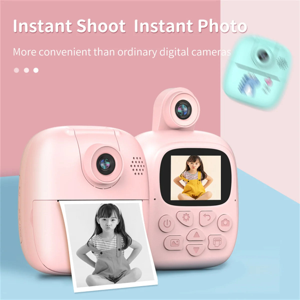 SnapPix Jr. - High-Definition Kids' SLR Camera with Instant Print