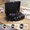 Maio Vintage Gramophone: Belt-Driven Turntable with Built-in Speakers
