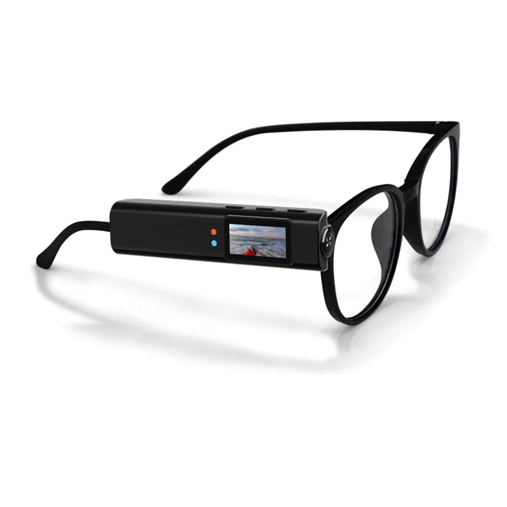 Mini FPV Eyeglasses with 2.7K HD Video Camera