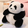 Cute Zoo Panda Plush Toy: 35cm Kawaii Stuffed Animal