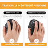 ProtoArc EM03: Wireless Bluetooth Trackball Mouse, Rechargeable Ergonomic RGB Backlit Rollerball Mouse