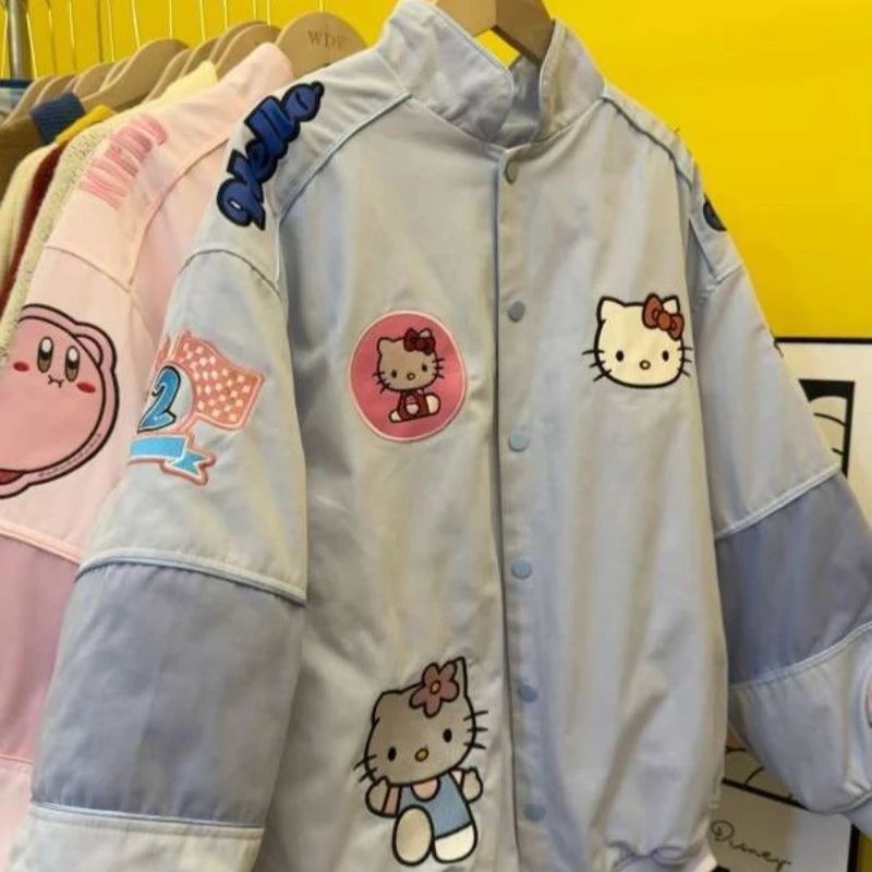 Hello Kitty Embroidered Niche Design Jacket