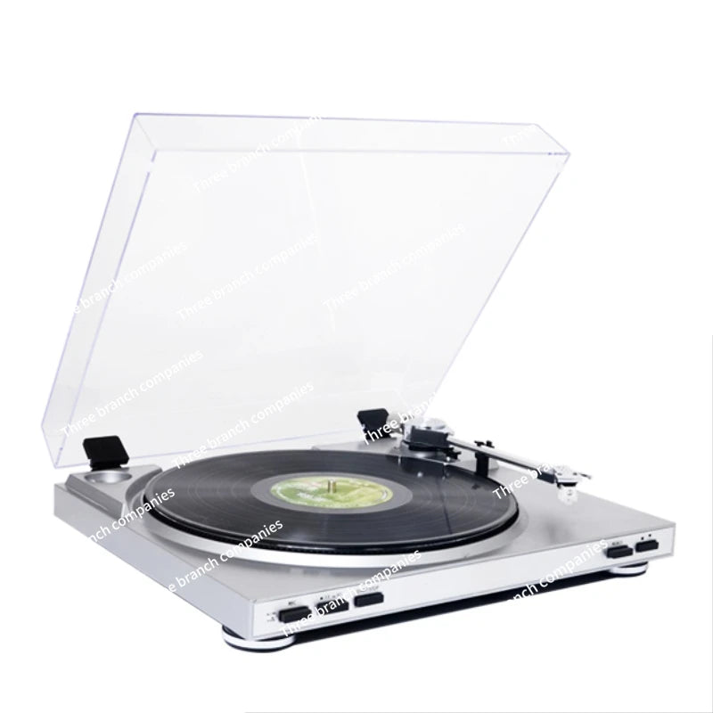 Retro Simple Vinyl Record Player: 33/45rpm Dual Speed Record Player