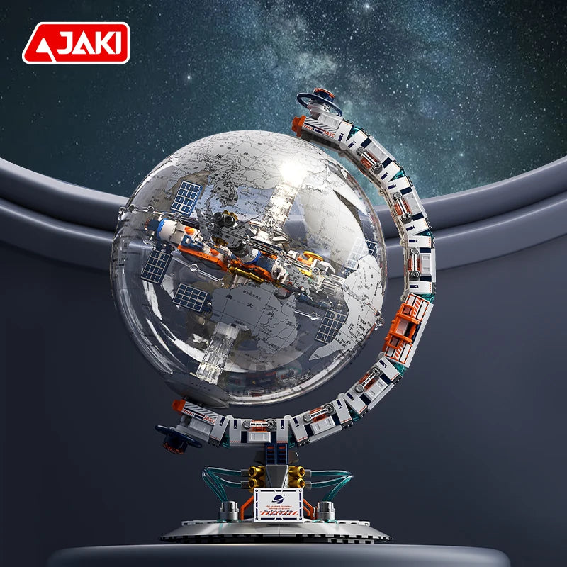 Space Tide Play Series Dawn Globe Building Blocks