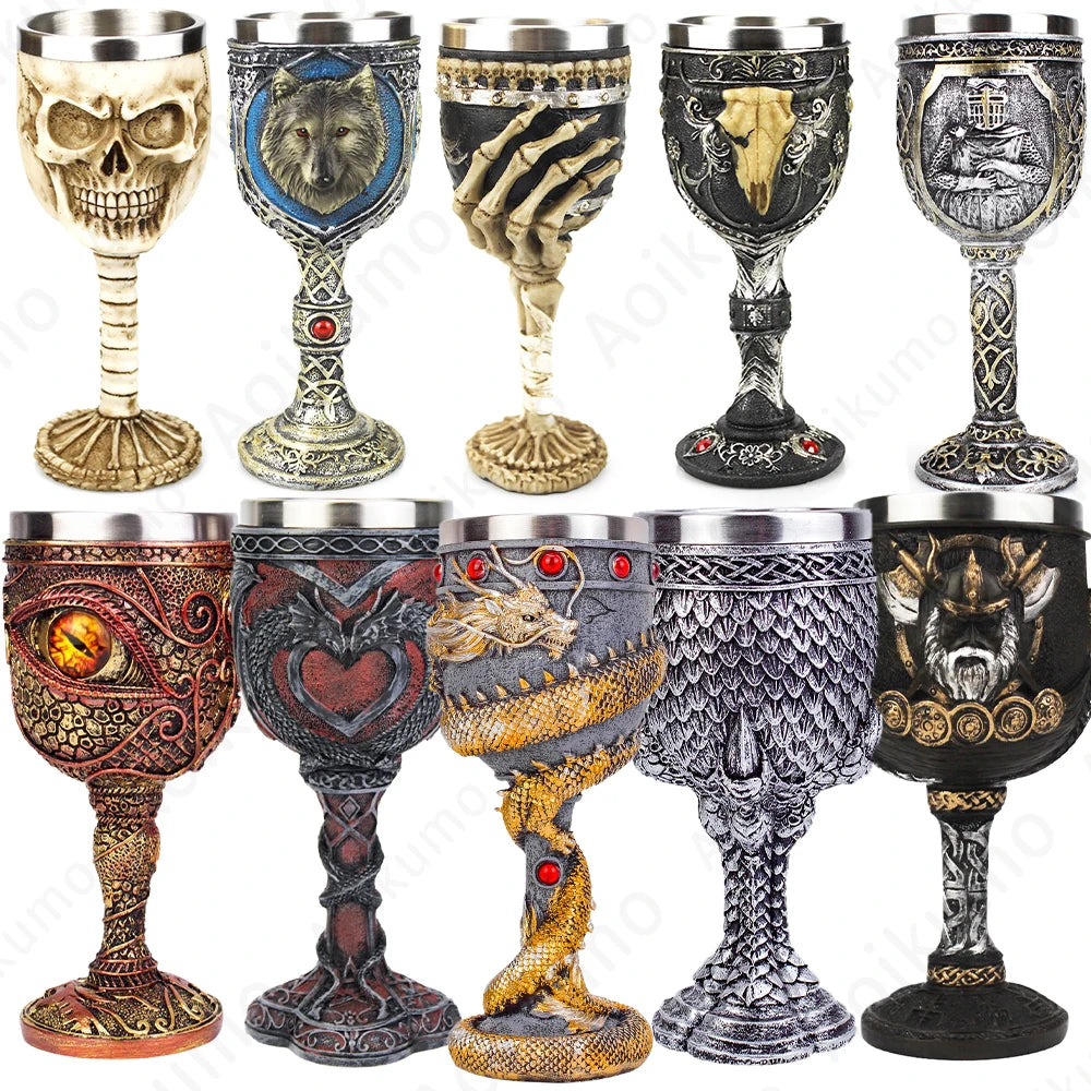 DarkFang Gothic Wine Goblet