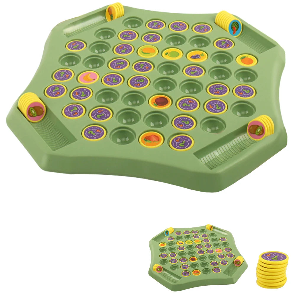 Animal Fruit Flip Chess – Classic Strategy & Memory Board Game for Kids