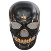 Halloween Movable Jaw Realistic Full Head Skull Mask